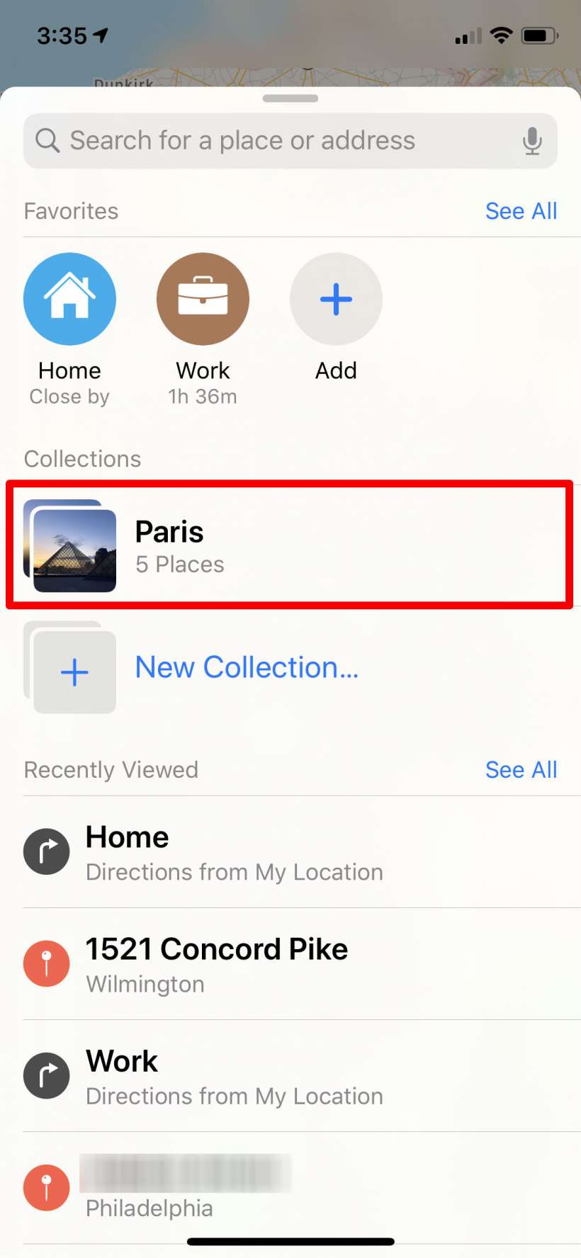 How to set favorite locations and make collections in Apple Maps on iPhone and iPad.