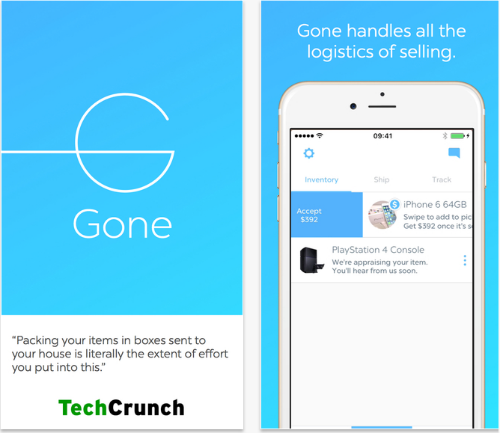 Gone mobile marketplace app. Gone mobile marketplace app.