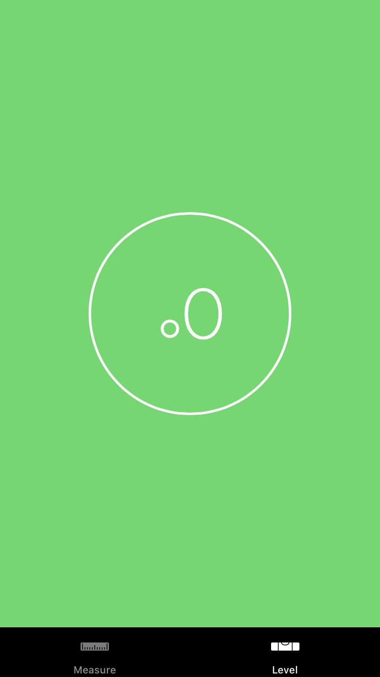 iOS Measure app Level tool 6 iPhone iOS Measure app Level tool 6 iPhone