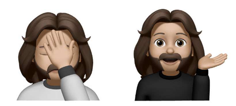 Memoji clothing color