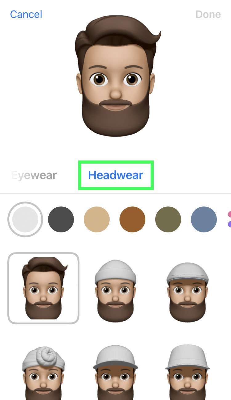Memoji mask 5 Memoji mask 5