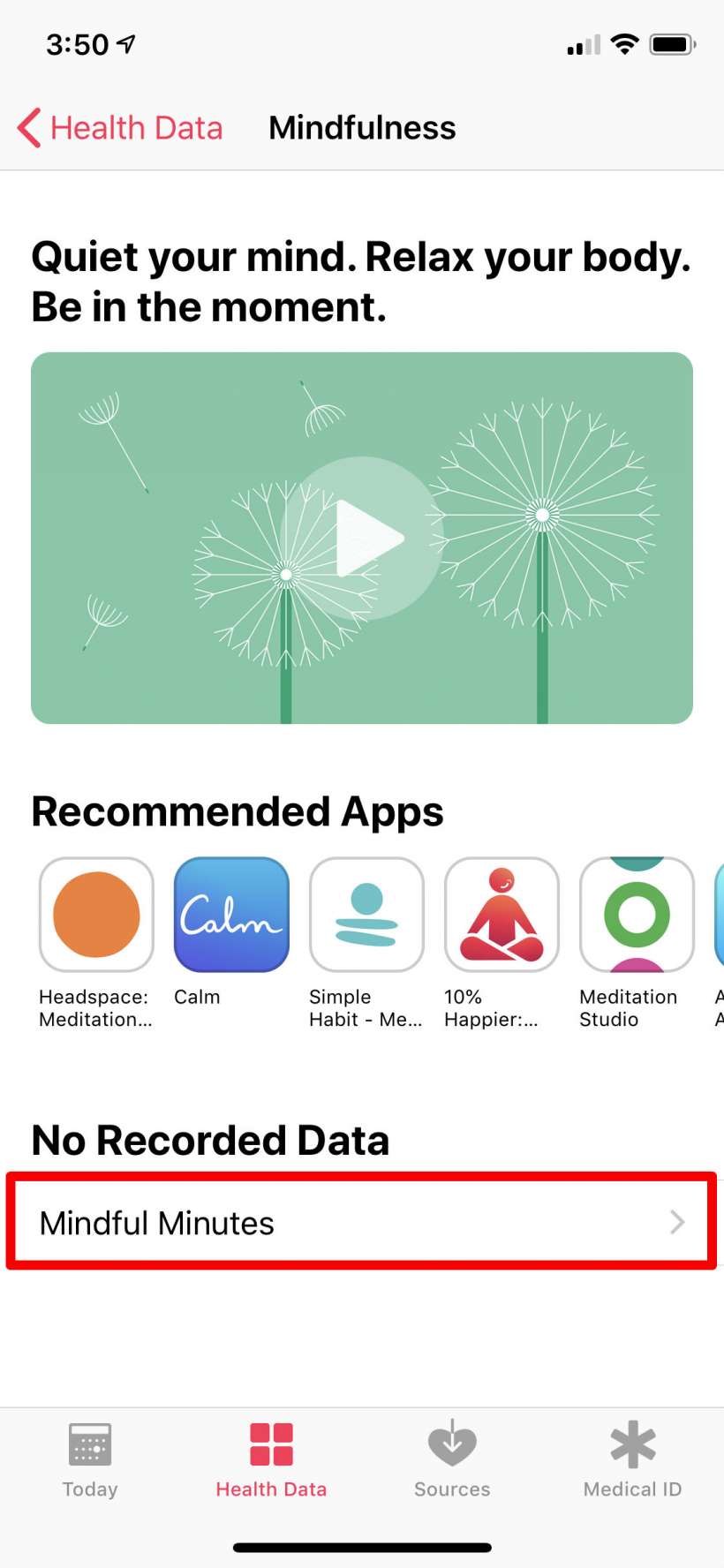How to keep track of your mindful minutes with your Health app on iPhone and iPad.