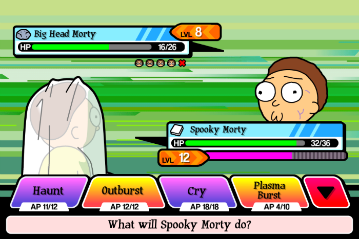 Morty Battles