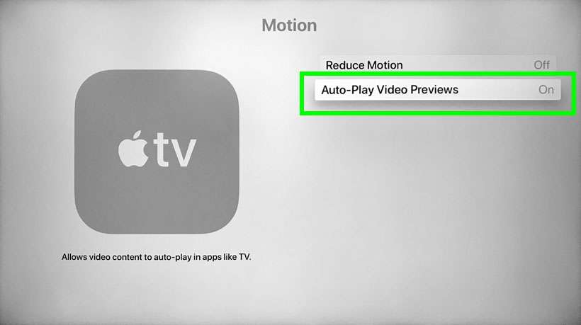 Apple TV auto-play video preview 3