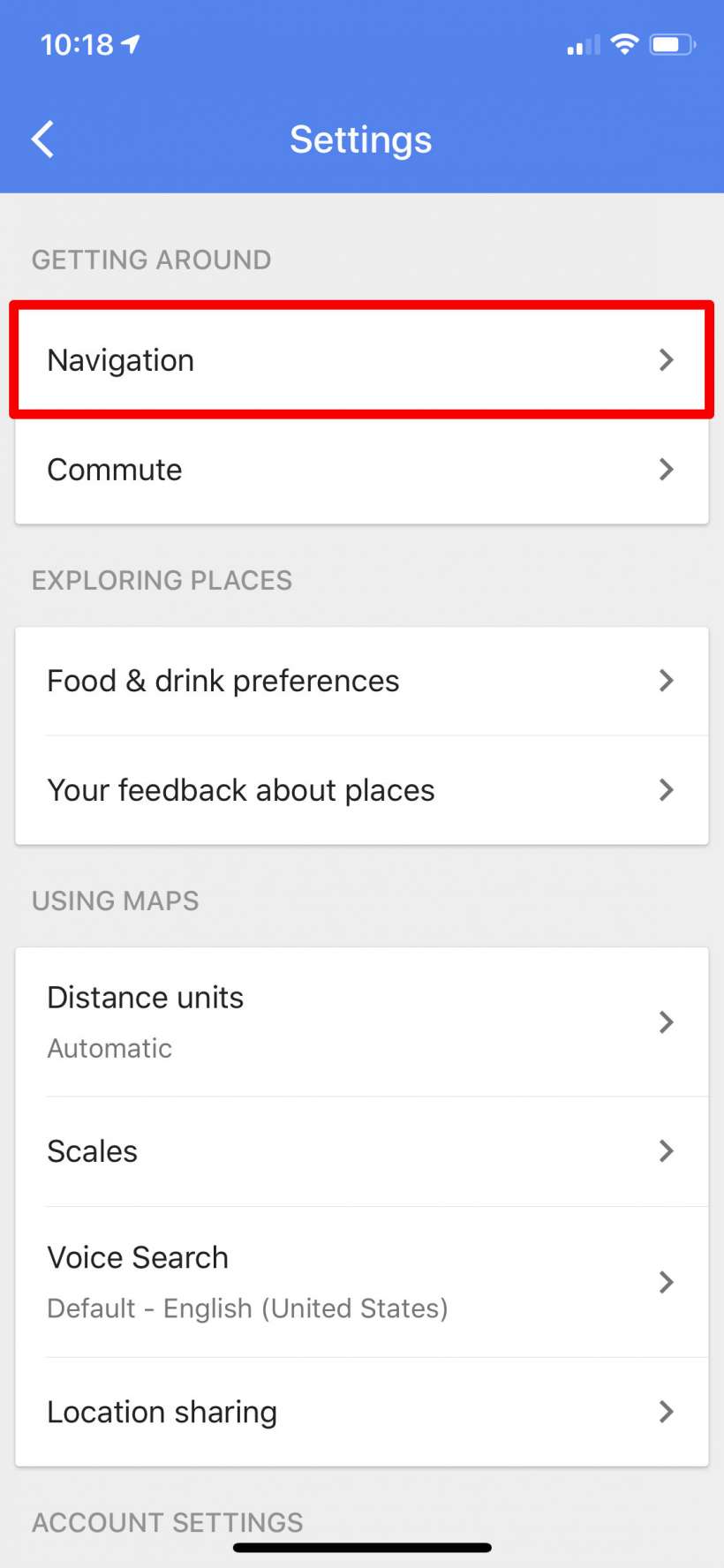 How to turn off turn-by-turn voice directions in Google Maps on iPhone.