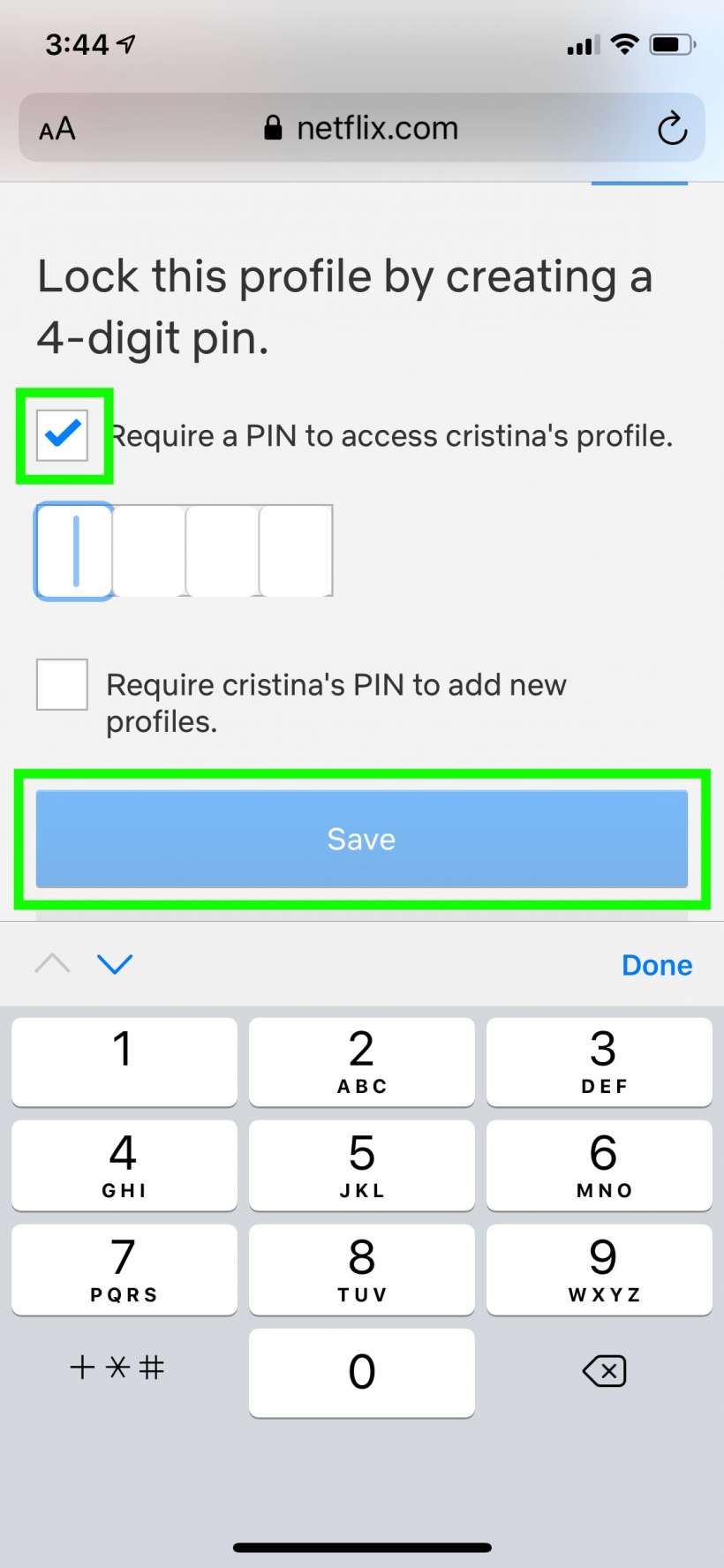 How to protect your Netflix profile with a PIN password on iPhone and iPad.