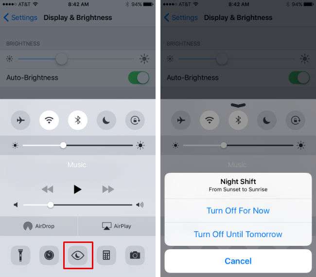 How to use Night Shift in iOS 9.3