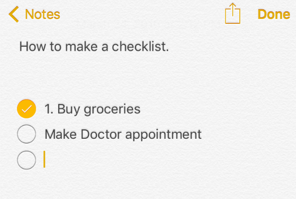 iOS 9.1 Notes Checklist