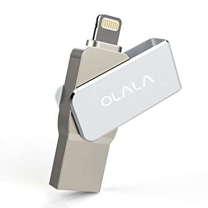 OLALA 64GB USB 3.0 Flash Drive Stick with Lightning Connector for iPhone