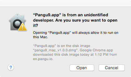 OS X run security OS X run