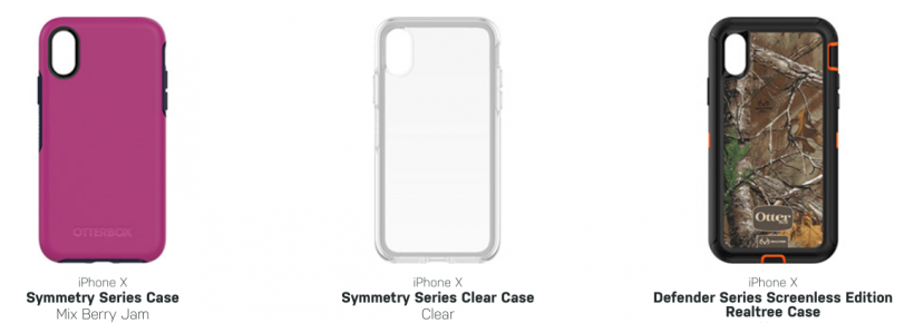 Otterbox iPhone X Cases