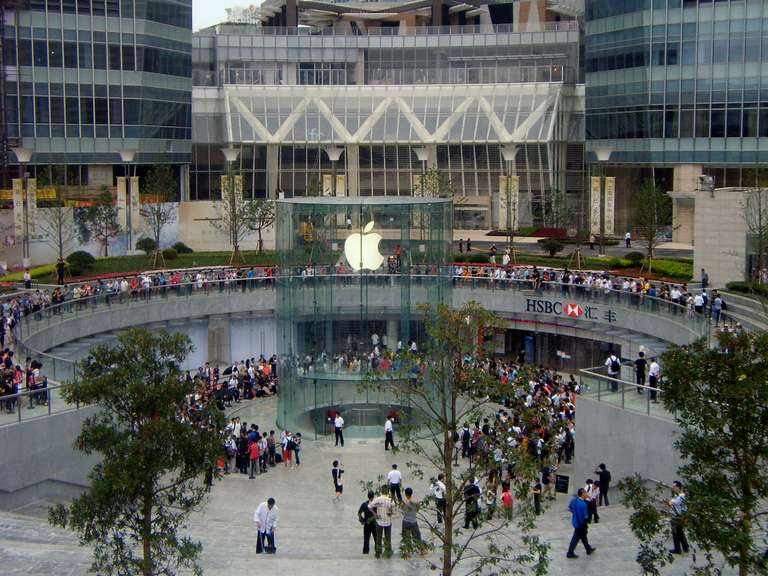 Apple Store Shanghai.