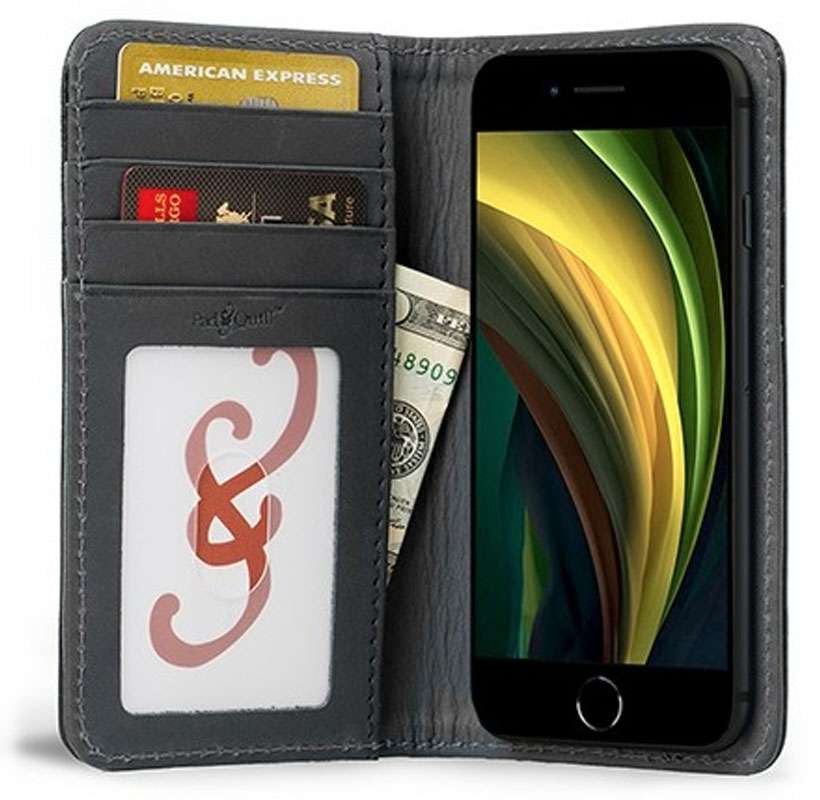 Pad & Quill Bella Fino Leather Wallet iPhone SE 2020