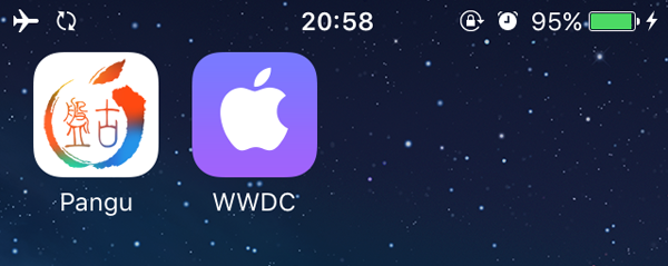 Pangu iOS WWDC