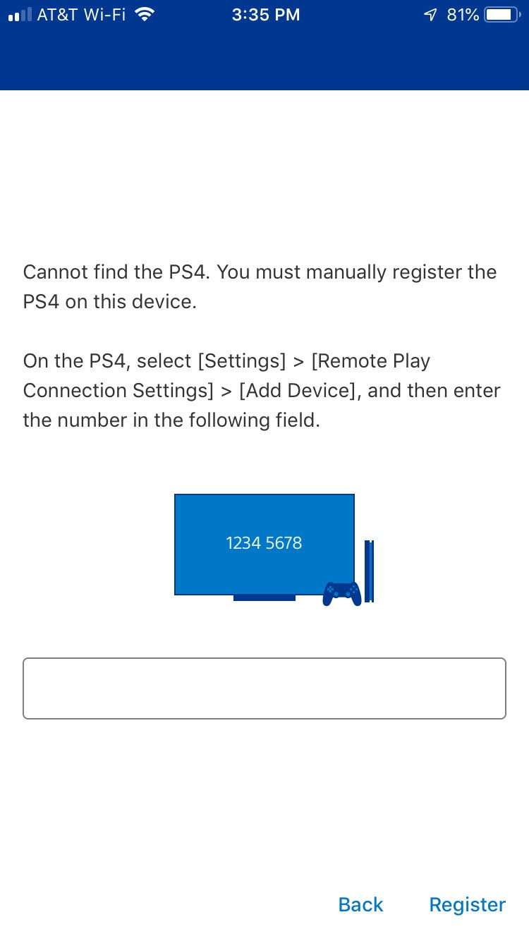 Manually Enter Your Device Manually