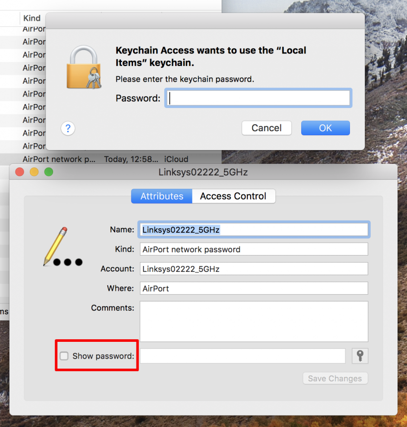 How to view your iPhone's stored Wi-Fi passwords on your Mac with Keychain Access.