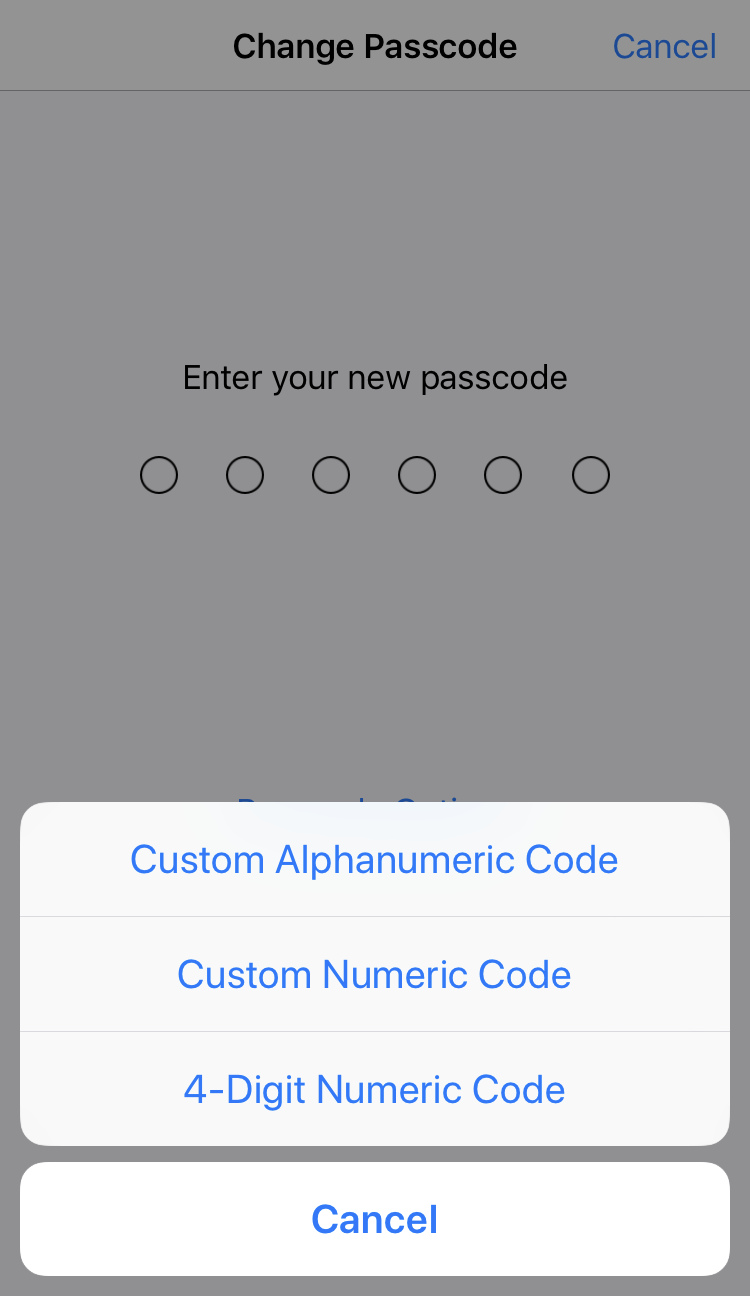 iOS Passcode 4 iOS Passcode 4