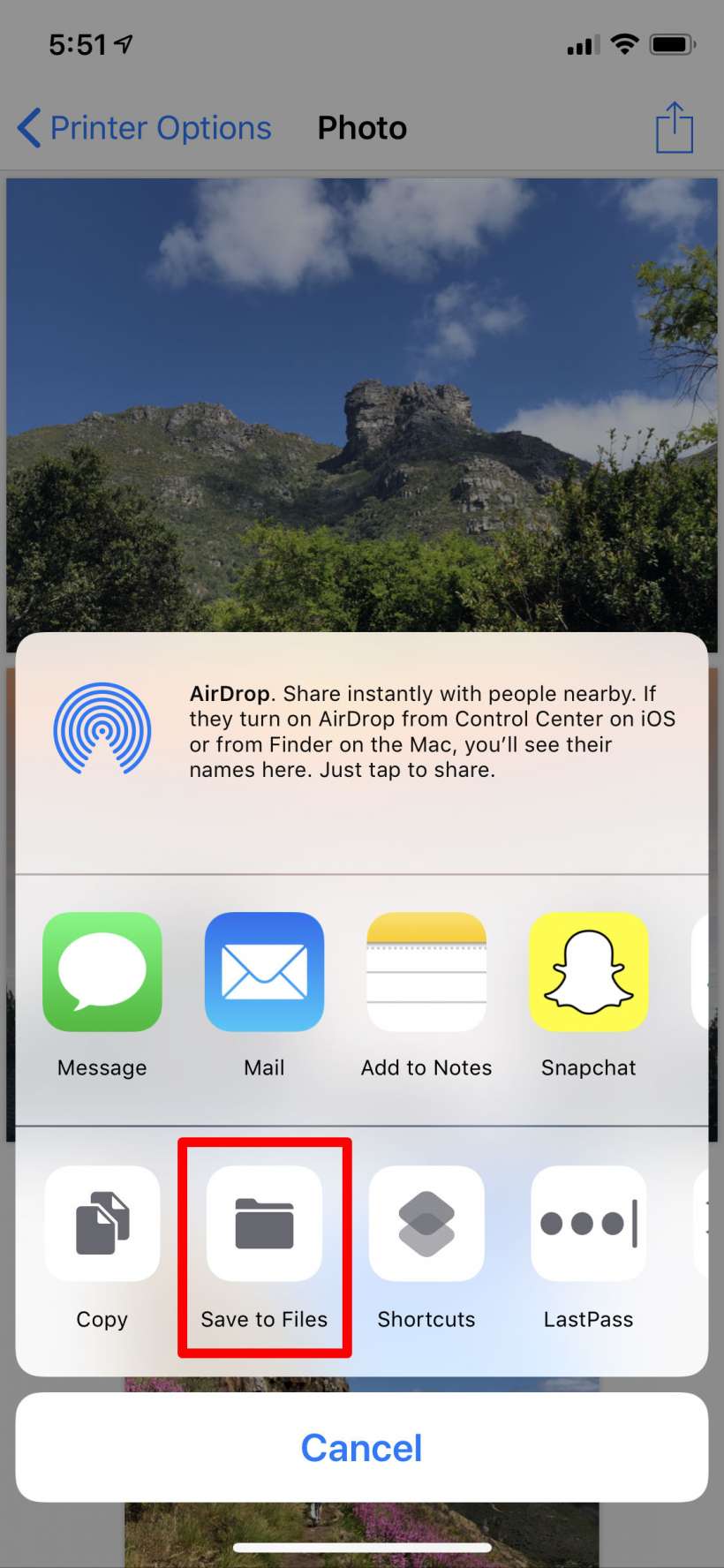 How to save photos in a PDF on iPhone and iPad.