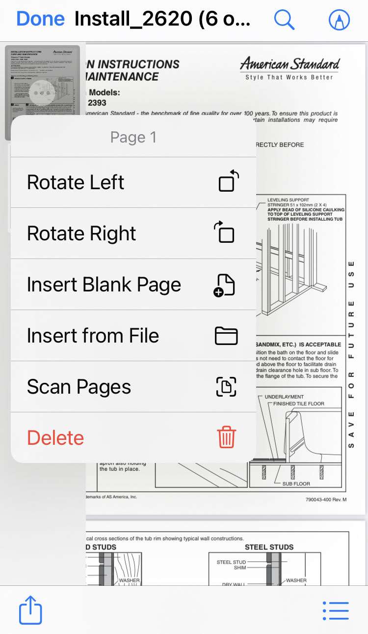 iOS Files edit PDF 4