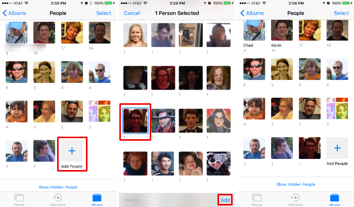 How to use Photos' People album in iOS 10.