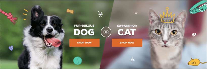 How to order dog / cat / pet food online from iPhone and iPad.