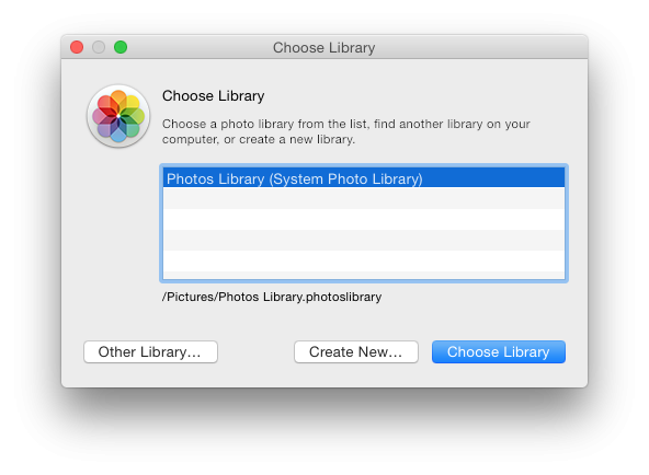 Migrate iPhoto libraries
