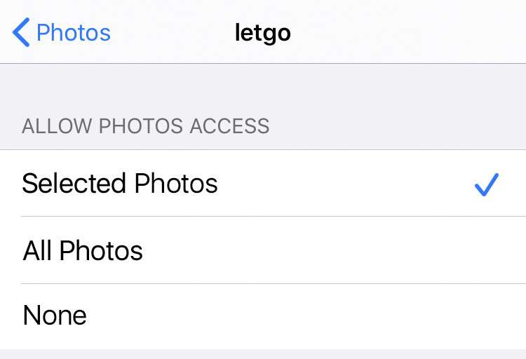 iOS Photo library access 4 iOS Photo library access 4