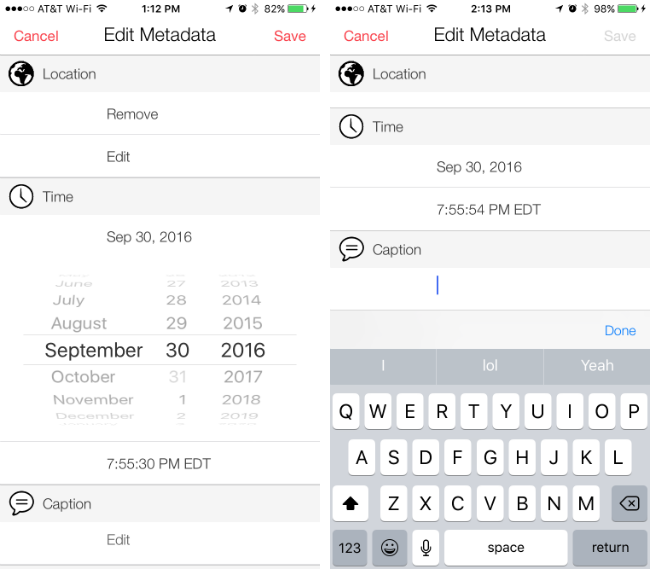 How to delete GPS data and timestamps from your photos on iPhone and iPad.