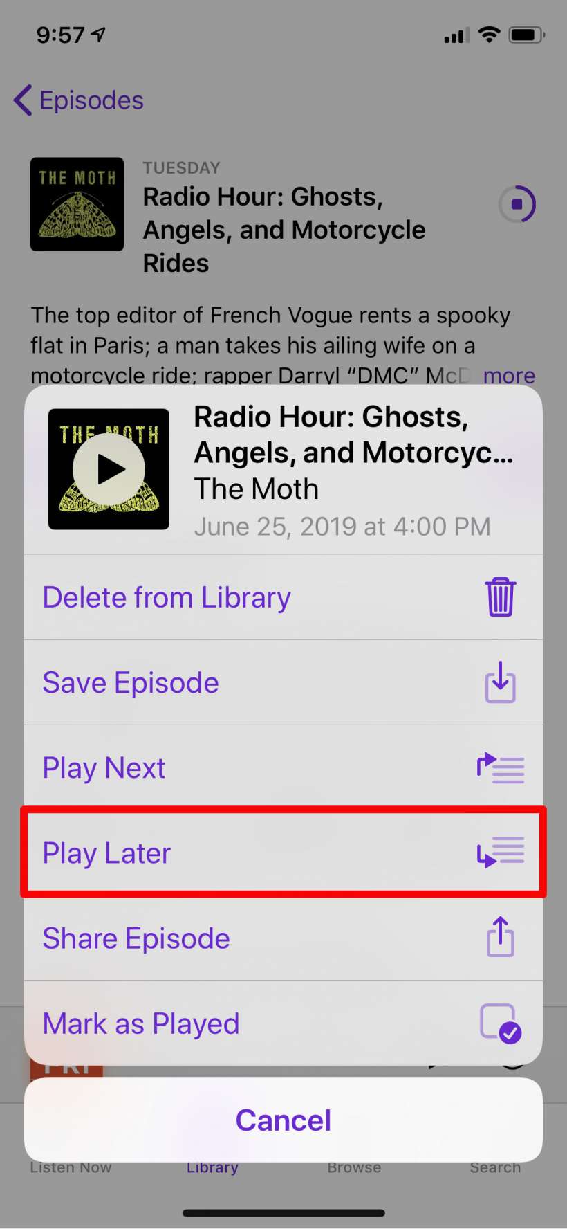 How to create playlists in Podcasts for iPhone and iPad.