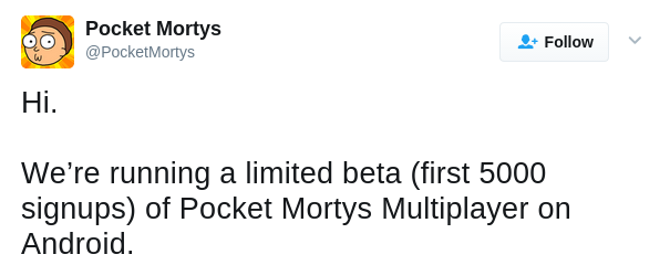 Pocket Mortys Multiplayer