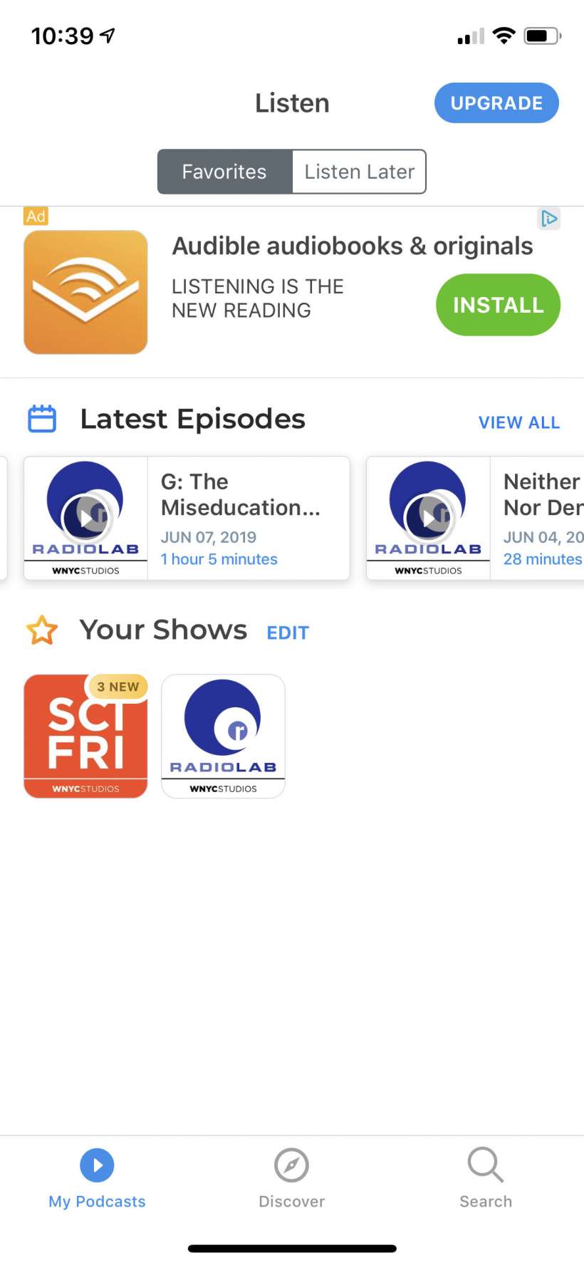 Podcast managers and players for iPhone and iPad.