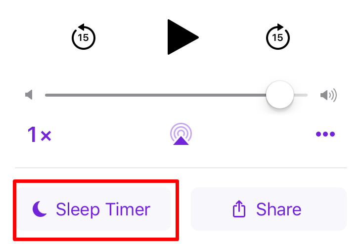 to set a podcast sleep timer on your iPhone | FAQ