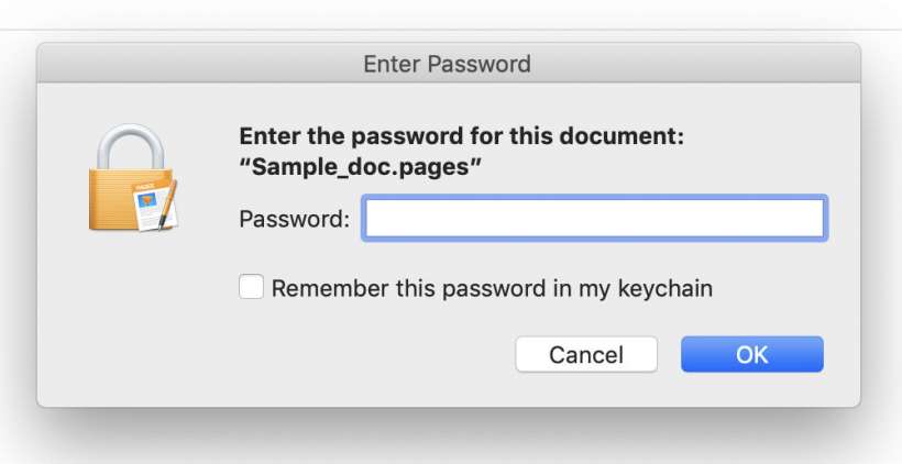 How to require a password for Pages, Numbers and Keynote documents on iPhone and iPad.