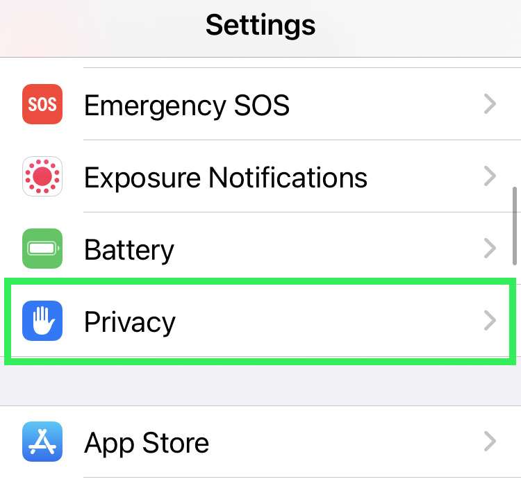 Privacy Privacy
