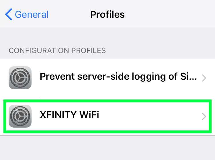 iOS Settings Profiles 2 iOS Settings Profiles 2