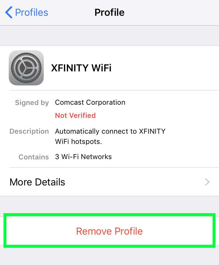 iOS Settings Profiles 3 iOS Settings Profiles 3