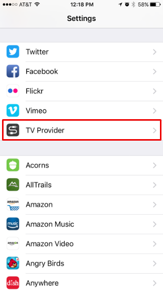 How to set up single sign-on for television providers on your iPhone.