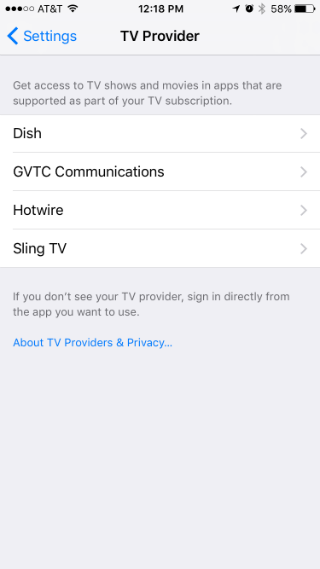 How to set up single sign-on for television providers on your iPhone.