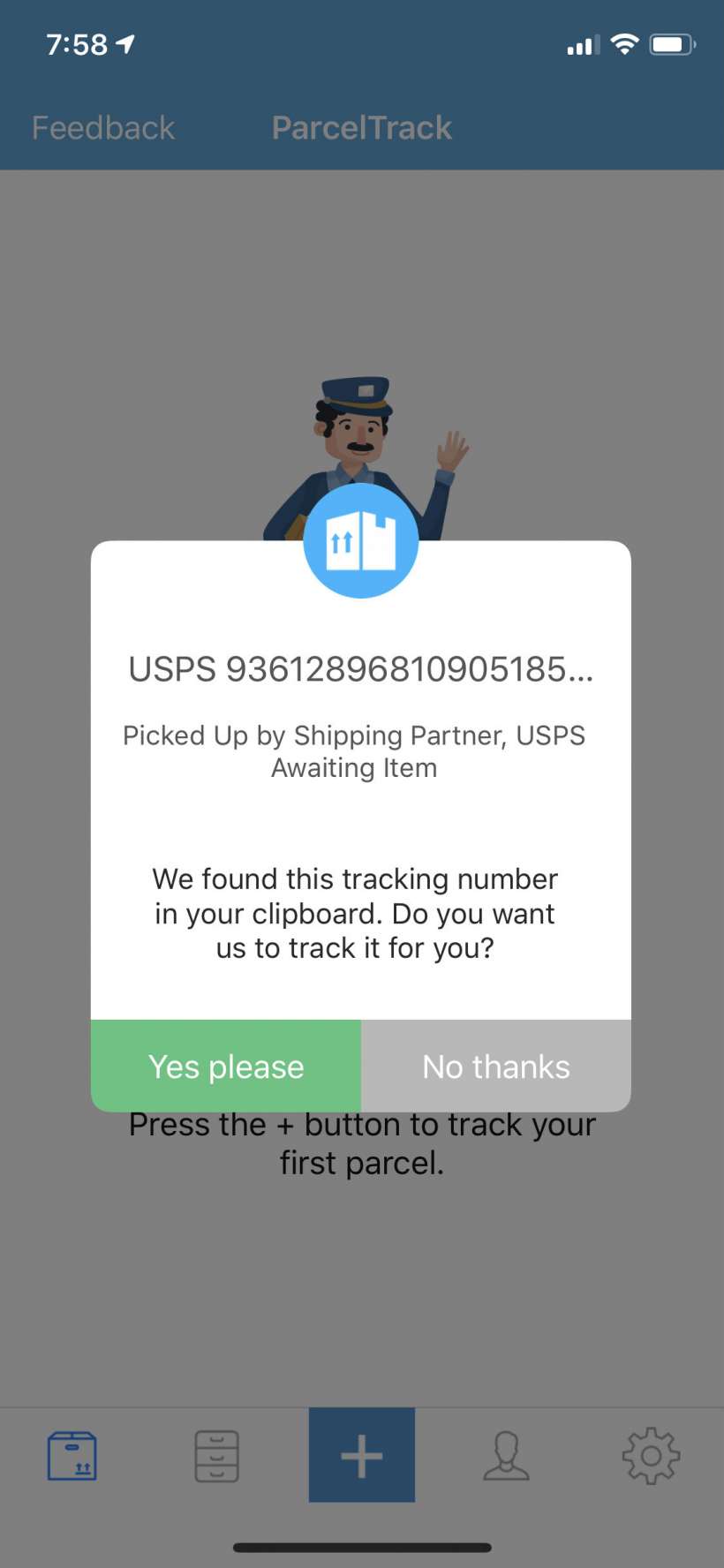 How to track your UPS, FedEx, USPS and other shipments with ParcelTrack for iPhone and iPad.