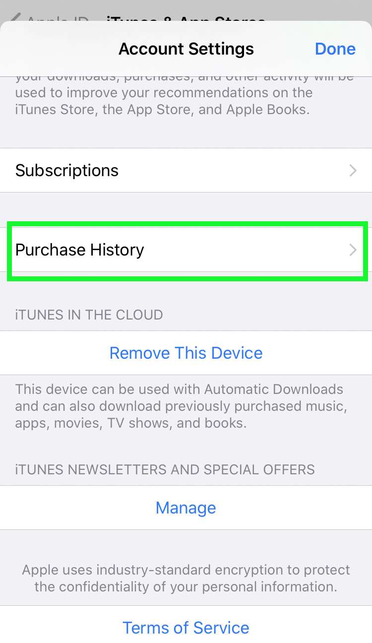 See purchase history 5 See purchase history 5