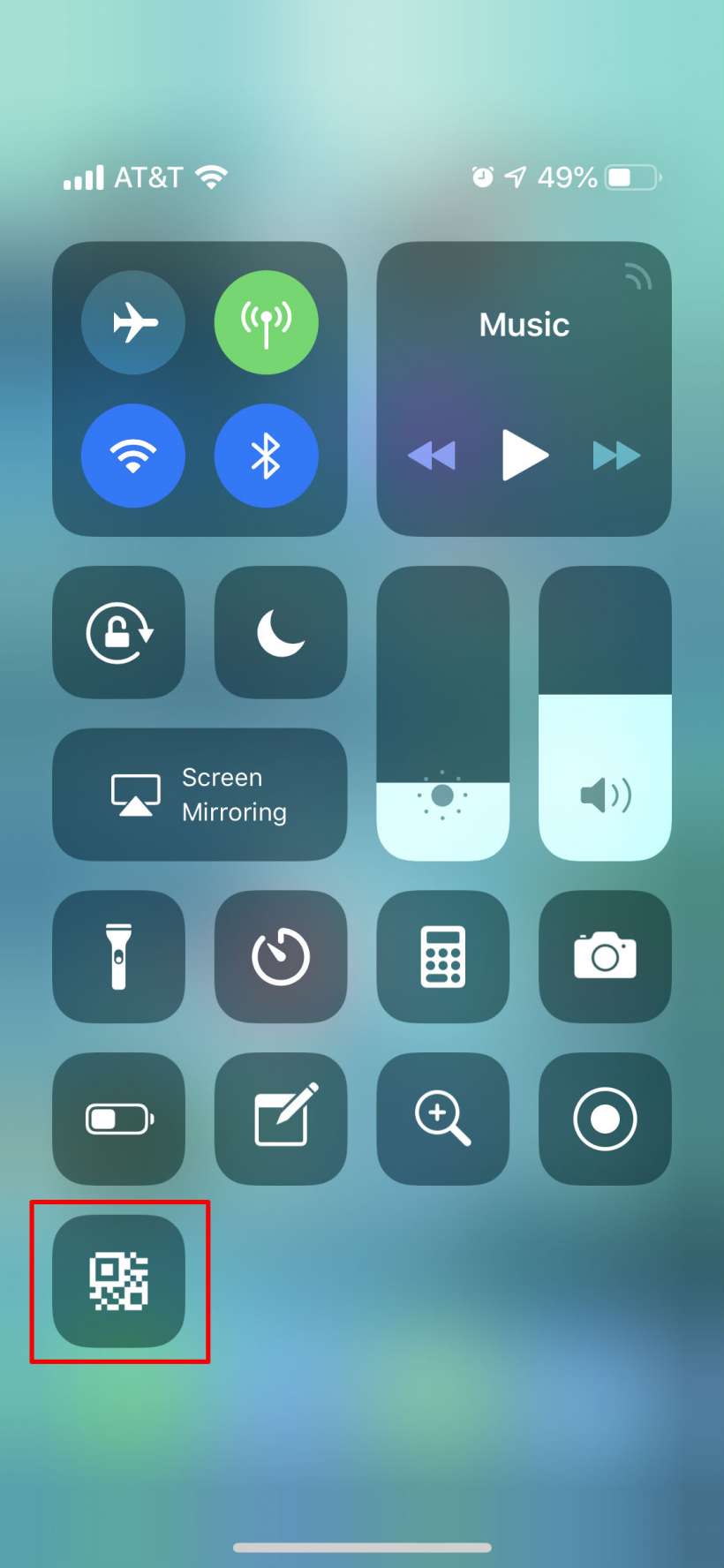How to add QR scanner to Control Center on iPhone and iPad in iOS 12.
