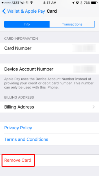 How to delete a credit or debit card from iOS Wallet on iPhone.