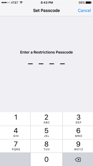How to use the restrictions settings on iPhone. How to use the restrictions settings on iPhone.