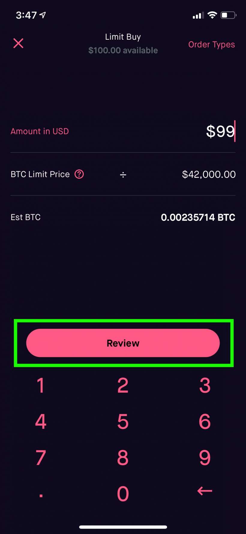 How to buy Bitcoin from your iPhone or iPad with Robinhood.