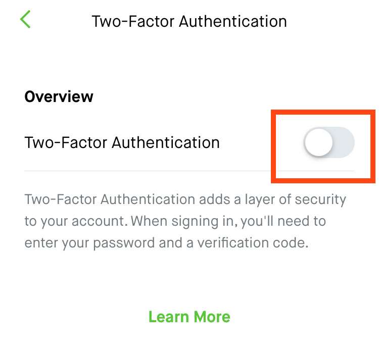 Robinhood 2FA security 5 Robinhood 2FA security 5