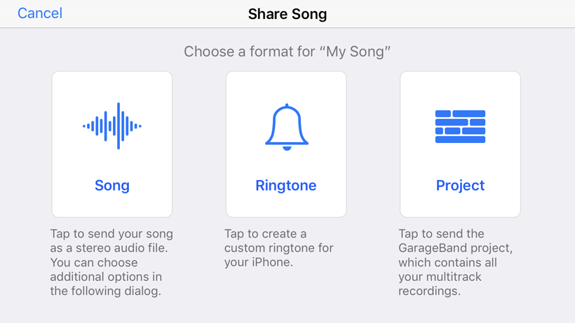 Install custom ringtone iOS GarageBand 10