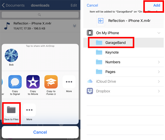 Install custom ringtone iOS GarageBand 3 Install custom ringtone iOS GarageBand 3