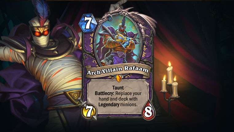 Hearthstone Rise of Shadows