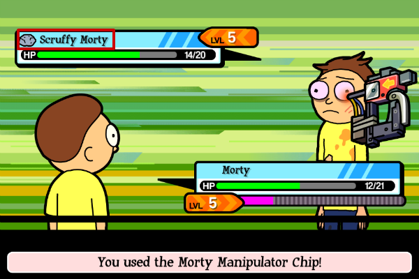 Pocket Mortys Battle Classes