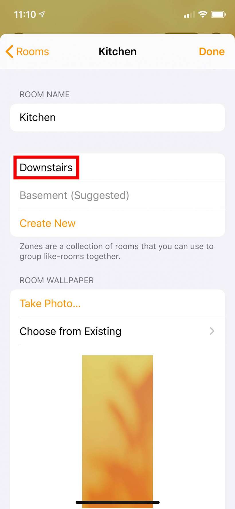 How to create rooms and zones in Home app for iPhone and iPad.